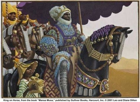 10 African Kings and Queens Whose Stories Must be Told on Film Songhai Empire, Mansa Musa, African Empires, Pilgrimage To Mecca, Roman Warriors, African Royalty, Ancient Origins, European Art, African History