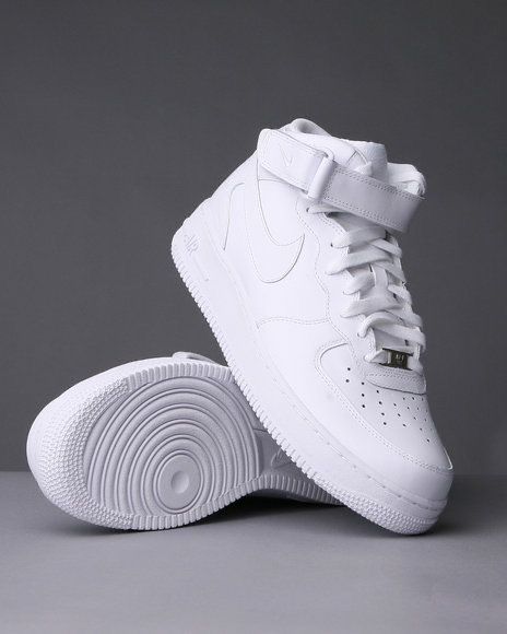 Nike Air Force 1 Outfits, Nike Air Force High, Air Force High, Air Force Shoes, Nike Air Force 1 Mid, Nike Shoes Air Force, Nike Air Force 1s, White Nike Shoes, Pretty Shoes Sneakers