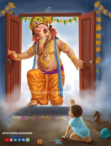 No problem  little more height the door size increase is possible Jai Ganesh, Sri Ganesh, Murugan Wallpapers, Ganpati Bappa Photo, Ganesha Drawing, Ganesh Lord, Shri Ganesh Images, Happy Ganesh Chaturthi Images, Lord Murugan Wallpapers