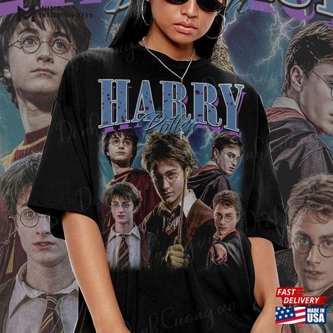 Harry Potter Vintage Unisex Shirt Tshirt Sweatshirt T-Shirt Check more at https://musictrendingtees.com/product/harry-potter-vintage-unisex-shirt-tshirt-sweatshirt-t-shirt/ Hogwarts Dr, Harry Potter Tshirt, Harry Potter Shirts, James Potter, Unisex Shirt, Hogwarts, Orlando, Classic T Shirts, Harry Potter