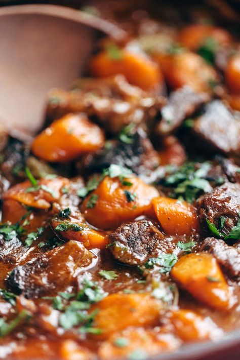 Instant Pot Beef Stew! with crusty bread and a green salad? YES. just 6 ingredients, 45 minutes, and done. gluten free. Oven Stew With Tapioca, Beef Stew With Tapioca, Instant Pot Beef Stew Recipe, Instant Pot Beef Stew, Pot Beef Stew, Potted Beef, Instant Pot Soup, Beef Stew Recipe, Celery Seed