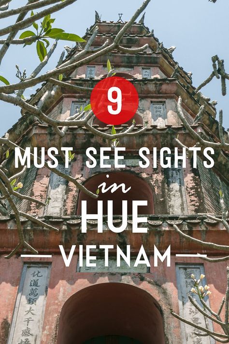 Hue Vietnam must see sights.One day in the UNESCO Imperial City! Vietnam Destinations, Good Morning Vietnam, Imperial City, Hue Vietnam, Danang Vietnam, Vietnam Itinerary, Asia Trip, Asian Travel, Travel Vietnam