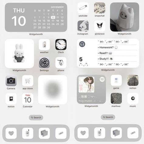 Gray Phone Theme, Ipad Lockscreen, Zestaw Ikon, Photo Widget, Wallpaper Homescreen, Phone Layouts, Phone Decoration, Hacks And Tips, Custom Ipad