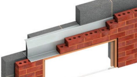 Steel Lintel Installation And Replacement Guide Brick Door, Concrete Lintels, Chicago Brick, Steel Channel, Stone Masonry, Construction Details, Precast Concrete, Doors And Windows, Brick Building