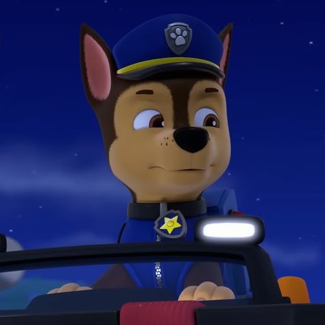 From Paw Patrol S8 E21 "Pups Save a Mischievous Octopus" 𝐝𝐞𝐬𝐜: chase pfp. chase icon. paw patrol pfp. paw patrol icon Hear Me Out Characters Male, Chase From Paw Patrol, Chase Icon, Childhood Crushes, Paw Patrol Chase, Marshall Paw Patrol, Chase Paw Patrol, Male Characters, Smash Book