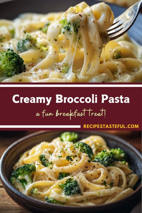 This **Creamy Broccoli Pasta** is a delicious and comforting dish featuring tender pasta shells coated in a rich, buttery garlic Parmesan sauce. With a hint of lemon and plenty of fresh broccoli, it's the perfect balance of creamy and fresh. Whether you're looking for a quick weeknight dinner or a cozy family meal, this easy pasta recipe is sure to satisfy! #CreamyPasta #BroccoliPasta #WeeknightDinner #ComfortFood #EasyPastaRecipe #GarlicParmesanPasta #FamilyMeal Broccoli Carbonara Pasta, Broccoli And Garlic Pasta, Lemon Garlic Broccoli Pasta, Broccoli Cheddar Noodles, Spaghetti Broccoli Recipes, Creamy Broccoli Pasta Recipes, Broccoli And Noodle Recipes, Broccoli Alfredo Pasta Recipes, Creamy Pasta Recipes Vegetarian