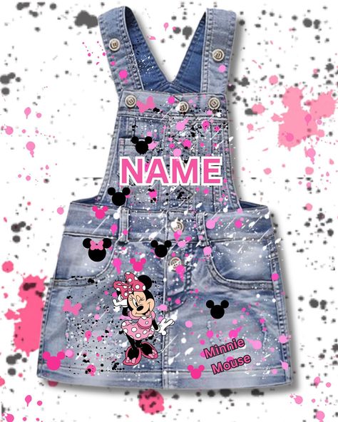 Custom Children Apparel for any occasion!!! Custom Overalls, Kids Birthday Party Set, Kids Birthday Outfit, Custom Kids Birthday, dress to impress style tips #yayascustombowtique #dacustomplu🔌 #denim ribbons galore dress to impress Custom Overalls, Ribbons Galore, Kid Birthday Outfits, Minnie Mouse Birthday Cakes, Minnie Mouse Outfits, Birthday Party Set, Custom Kids, Minnie Mouse Birthday, Birthday Dress