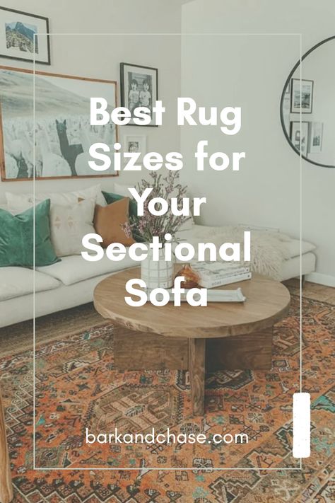 Figuring out the ideal rug size for your living room with a sectional sofa can feel like a confusing task. We'll help you explore the best options to complement your furniture style. Whether you want a large area rug to unite the space or a chic smaller rug that highlights your sectional, our guide will help you make an easy choice. We'll discuss layout tips and visual balance to ensure your room looks great. Say goodbye to the guesswork and find the perfect fit for your cozy living room setting! Living Room With Sectional Sofa, Size Rug For Living Room, What Size Rug For Living Room, Living Room With A Sectional, Living Room With Sectional, What Size Rug, Living Room Rug Size, Visual Balance, Small Sectional