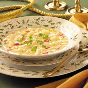 Cheddar Corn Chowder Cheddar Corn Chowder, Cheddar Corn, Cheddar Potatoes, Potato Chowder, Cheesy Corn, Corn Chowder Recipe, Chowder Recipe, Fall Foods, Corn Chowder