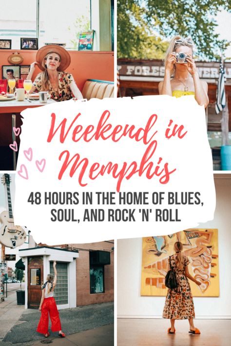 Weekend in Memphis: 48 Hours in the Home of Blues, Soul, and Rock 'N' Roll Memphis Tennessee Vacation, Memphis Travel, 2023 List, Paris Places, South Usa, Tennessee Travel, Tennessee Vacation, Deep South, Memphis Tennessee