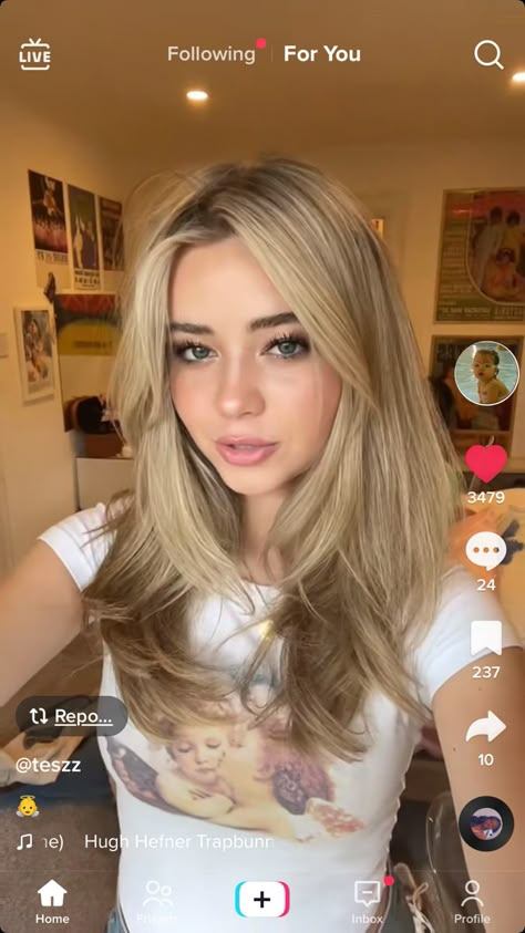 Hairstyle For Party, Hairstyles For Party, Teen Haircuts, Haircut For Big Forehead, Layered Haircuts For Medium Hair, Haircut Inspo, Hairstyles For Layered Hair, Long Layered Haircuts, Blonde Hair Inspiration