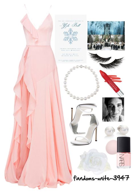 "Yule Ball: (Gryffindor) with George Weasley (theme tag)" by fandoms-unite-3947 ❤ liked on Polyvore George Weasley Yule Ball, Gryffindor Yule Ball Gowns, Griffindor Outfits Yule Ball, Hermonie Granger Yule Ball Dress, Harry Potter Inspired Outfits Gryffindor, Yule Ball Outfits, Harry Potter Yule Ball, Yule Ball, George Weasley