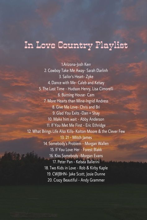 Country Music Songs List, Best Country Songs Playlist, Love Songs Country, Couples Playlist Songs, Country Songs About Love, Country Songs For Him, Love Songs Playlist 2023, Country Love Songs Playlist, Country Songs That Remind Me Of Him