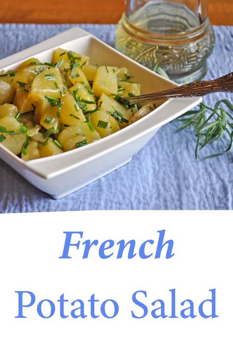 French Potato Salad with Tarragon French Potato Salad, French Potatoes, Cook Books, Super Easy Recipes, Summer Salad, Bacon Recipes, Easy Salads, Meals For Two, Flavorful Recipes