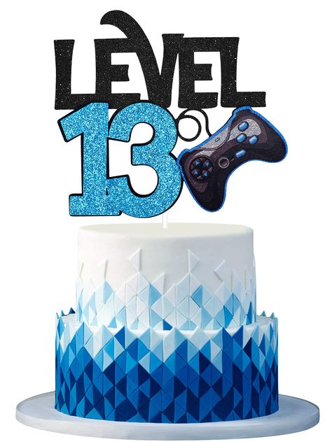 Game Birthday Cake, Cakes For Teenagers, Video Game Cakes, 12th Birthday Cake, Gaming Party, 10 Birthday Cake, 13 Birthday Cake, Birthday Wishes Cake, Cake Supplies