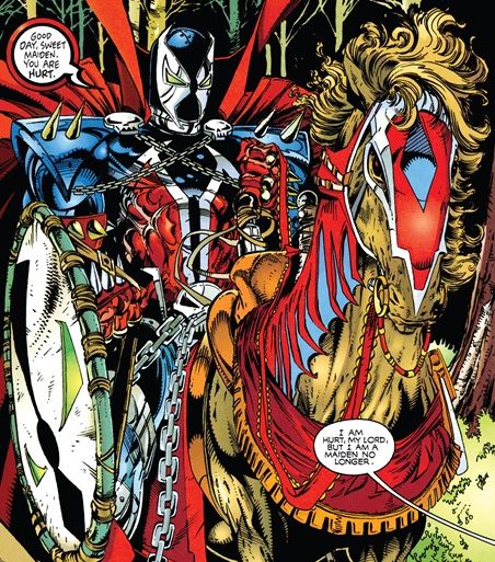 Spawn Angela, Todd Mcfarlane Spawn, Medieval Spawn, Spawn 1, Spawn Comics, Top Cow, Todd Mcfarlane, Marvel Comics Wallpaper, Digital Portrait Art