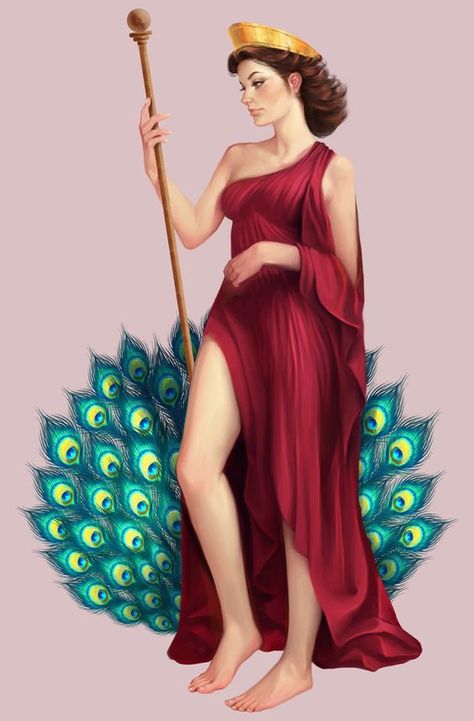 Hera Hera Greek Goddess, Hera Goddess, Greek Pantheon, Greek Mythology Gods, Greek Gods And Goddesses, Greek And Roman Mythology, Greek Mythology Art, Roman Mythology, Mythology Art