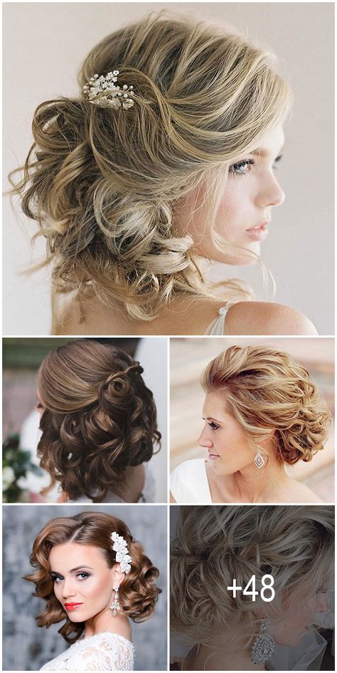 Wedding Hairstyles For Women Over 50, Short Wedding Hairstyle Women, Best Wedding Hairstyles The Bride, Hair With Flowers, Short Bridal Hair, Growing Out Hair, Wedding Hairstyle Ideas, Diy Wedding Hair, Prom Hairstyles For Short Hair