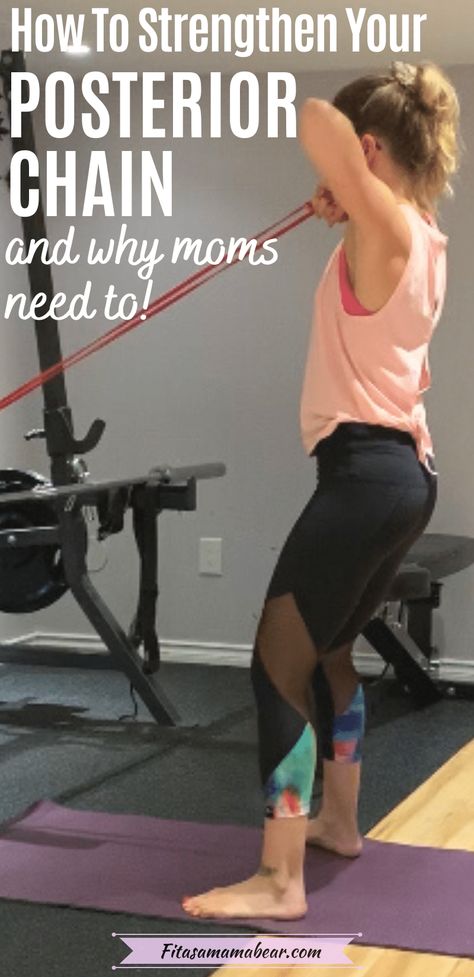 Posterior Chain Exercises, Better Posture Exercises, Back Strengthening Exercises, Posterior Chain, Exercise During Pregnancy, Posture Exercises, Strengthening Exercises, Best Exercises, Third Baby