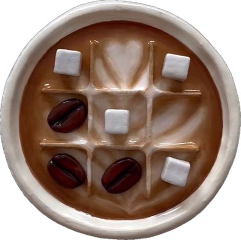 Clay coffee Tic Tac Toe boards by Amanda Eve Art (TikTok) Clay Tic Tac Toe, Eve Art, Tic Tac Toe Board, Modelling Clay, Hobbies To Try, Clay Crafts Air Dry, Modeling Clay, Diy Pottery, Art Clay