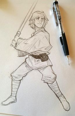 Star Wars Art Drawings, Keep On Keepin On, Star Wars Luke Skywalker, Star Wars Luke, Cuadros Star Wars, Animatronic Fnaf, Star Wars Drawings, Star Wars Concept Art, Star Wars Artwork