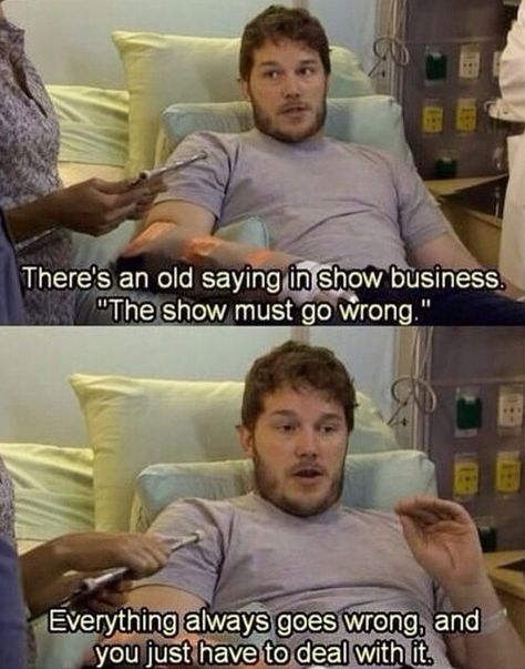 Parks and Recreation, Andy ENFP...always getting it wrong but making it work Parks And Rec Quotes, Parks And Recs, Made Me Smile, Parks And Rec, Senior Quotes, Parks N Rec, Tv Show Quotes, A Brother, Chris Pratt