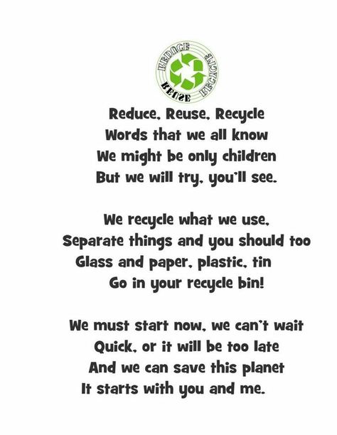 Happy Earth Day! Environment Poem, Go Green Campaign, Recycling Quotes, Earth Day Poems, Recycle Preschool, Earth Recycle, Fisher Man, Earth Day Posters, Earth Week