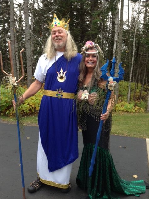 King Neptune, Academic Dress, Mermaid