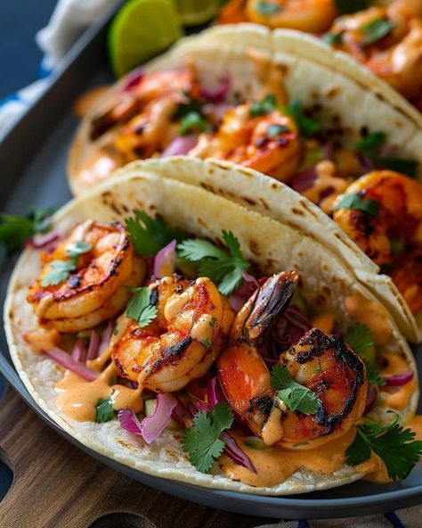 Lime Shrimp Tacos, Cilantro Lime Shrimp Tacos, Lime Slaw, Cilantro Lime Slaw, Cilantro Lime Shrimp, Slaw Recipe, Lime Shrimp, Slaw Recipes, Shrimp Tacos