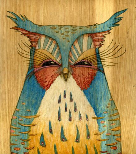 Owl Painting, Owl Art, Arte Animal, Art And Illustration, Acrylic Paintings, Art Plastique, Bird Art, Beautiful Birds, Owls