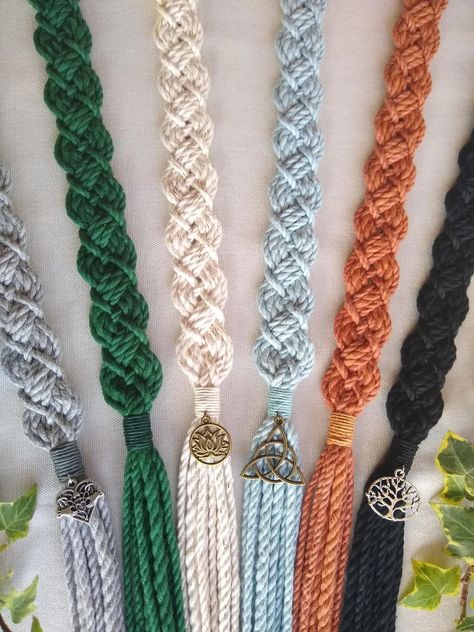 Custom Colour Celtic Handfasting Cord Choose Colour Add - Etsy Handfasting Cords Colors Meaning, Handfasting Cords Diy, Goblin Crochet, Handfasting Dress, Celtic Handfasting, Celtic Braid, Hand Fasting, Wedding Cord, Handfasting Cords