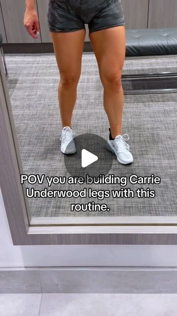 Outside Leg Workout, Best Leg Workout For Women, Leg Day Workout At The Gym, Carrie Underwood Leg Workout, Carrie Underwood Legs, Glute Day, Time Under Tension, Leg Day Workout, Leg Day Workouts