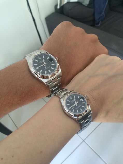 Matching Rolex Couple, Rolex Couple Watch, Rolex Couple, His And Hers Rolex, His And Hers Watches, Manifest 2024, Ken Ryuguji, Matching Watches, Christian Soldiers