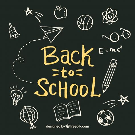 Chalkboard Back To School, Welcome Back To School Chalkboard Art, Back To School Chalkboard Art Ideas, Back To School Chalkboard Art, Class Board Decoration, School Chalkboard Art, Back To School Background, Teacher Wallpaper, Back To School Chalkboard