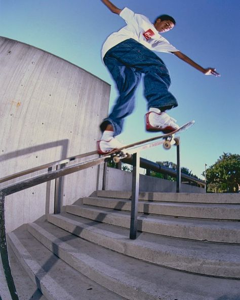 odrigo TX | Long Beach Ca. | 2000 . . . Fresh off the boat, Rodrigo might’ve known 10 words of english when this was taken... ruling from Skateboard Wallpaper, Aesthetic Skateboard, Skate Photography, Skateboard Pics, Skater Boi, Skateboard Photos, Fresh Off The Boat, Skateboard Pictures, Skate Photos