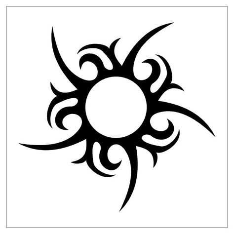 Cross Outline Tattoo Designs | tattoo design, tribal tattoos, zodiac tattoos, tattoo gallery, cross ... Sun Tattoo Design, Tattoo Sonne, Circular Tattoo, Sun Tattoo Designs, Cricut Images, Sun Tattoos, Celtic Tattoos, Sun Tattoo, Viking Tattoos