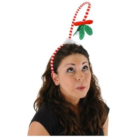 Kyleigh Fitzgerald's Amazon Page Kiss Costume, Troll Costume, Holiday Headbands, Tacky Christmas, Holiday Costumes, Scary Costumes, Christmas Headband, Under The Mistletoe, Romantic Atmosphere