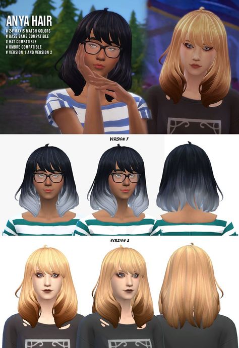 Anya Forger (adult version) Spy X Family sims 4 cc hair Sims 4 Cc Anya Forger, Spy X Family Sims 4 Cc, Sims 4 Spy X Family, Anya Hair, Family Sims 4, Mods Ts4, Sims 4 Cc Hair, Sims 4 Cc Eyes, Sims Inspiration