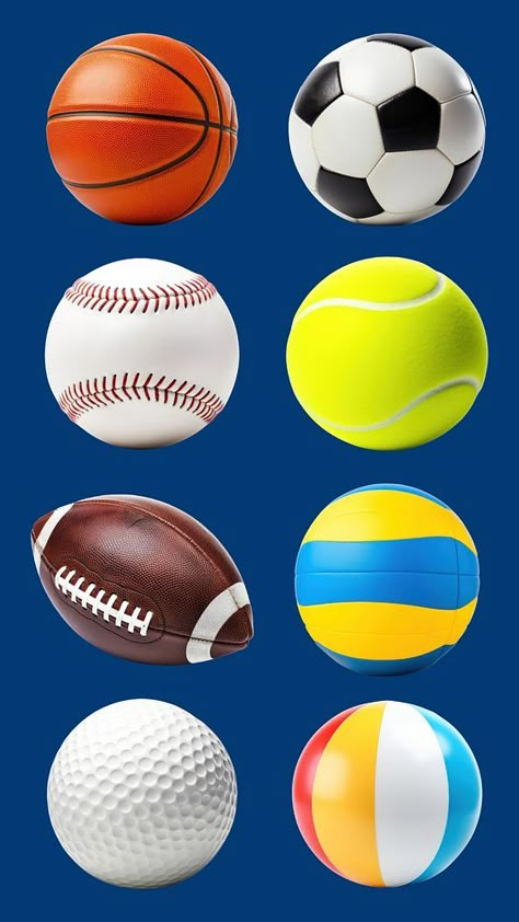 Sport ball element set, editable design | premium image by rawpixel.com / Adjima Usa Flag Wallpaper, Collections Art, Sports Clips, Flag Wallpaper, Png Elements, Element Design, Media Design Graphics, Sports Images, Sports Graphic Design