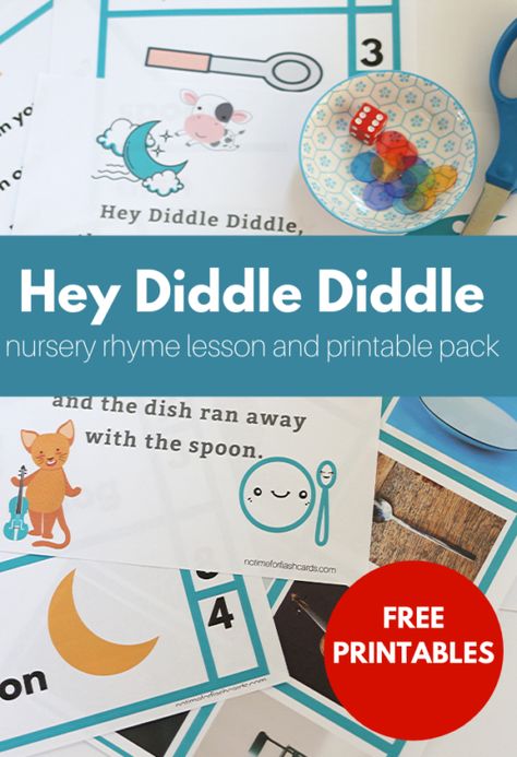 Nursery Rhymes Archives - No Time For Flash Cards Hey Diddle Diddle Activities Preschool, Hey Diddle Diddle Craft Preschool, Hey Diddle Diddle Craft, Hey Diddle Diddle Activities, Preschool Nursery Rhymes, Nursery Rhyme Lessons, Tot Schooling, Playing Preschool, Free Nursery Rhymes