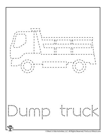 Printable Transportation Activities for Kids | Woo! Jr. Kids Activities : Children's Publishing Transportation Activities For Kids, Transportation Activities, Activity Worksheet, Trace A, Preschool Resources, Abc Activities, Free Printable Activities, Pre K Activities, A Truck