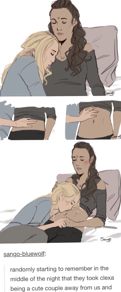 Clexa Clexa Fanart, Clarke The 100, The 100 Poster, Lexa Y Clarke, Clarke And Lexa, The 100 Clexa, The 100 Show, Bumbo, Katherine Mcnamara