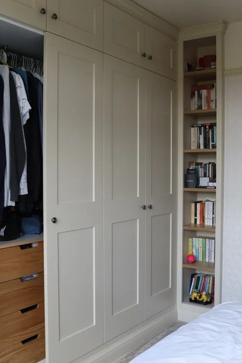 Alcove Wardrobe, Fitted Wardrobes Bedroom, Bedroom Built Ins, Bedroom Built In Wardrobe, Bespoke Wardrobe, Bedroom Cupboard, Fitted Bedrooms, Wardrobe Organisation, Bedroom Cupboard Designs