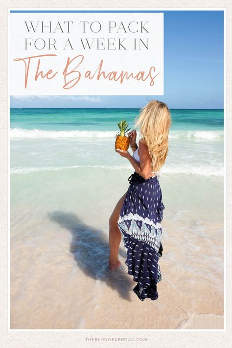 Bahamas Bathing Suits, Things To Bring To The Bahamas, Bahamas Honeymoon Outfits, Packing List For Bahamas, Bahama Packing List, What To Wear At Atlantis Bahamas, Outfit Ideas For Bahamas, Cruise To Bahamas Outfits, Outfits For The Bahamas For Women