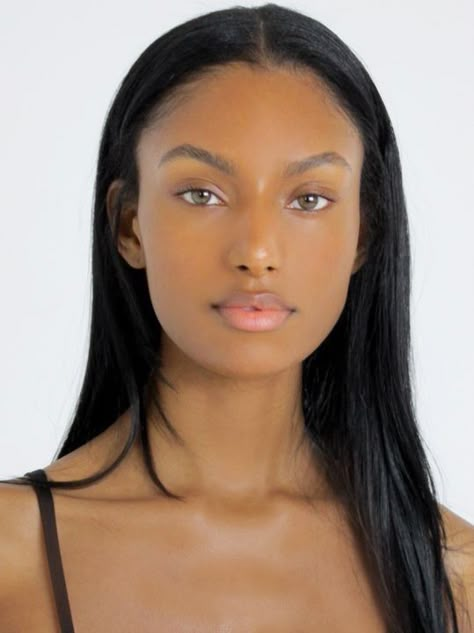 Small Features Face, Black Women Light Eyes, Fresh Face Black Women, Makeup For Caramel Skin Tone, Makeup On Black Women, Carmel Skin, Sydney Harper, Sydney J Harper, Caramel Skin Tone