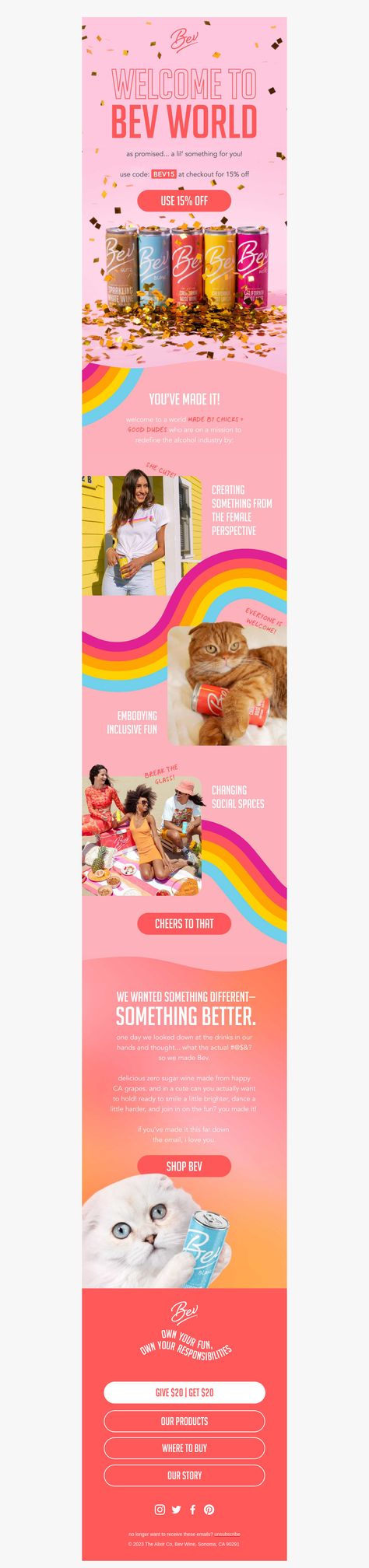 Playful Email Design, Anniversary Email Design, Fun Email Design, Mail Inspo, Email Layout, Email Ideas, Email Design Inspiration, Creative Advertising Design, Email Marketing Design