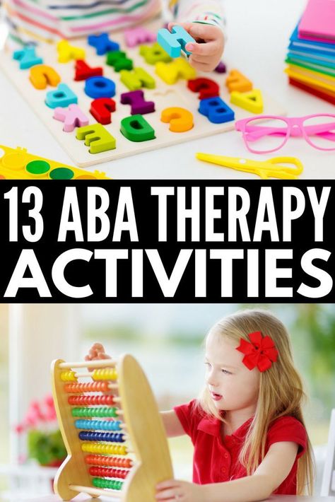 Aba Therapy Activities At Home, Aba Therapy Activities Printables, Aba Classroom, Sensory Integration Activities, Aba Activities, Aba Therapy Activities, Aba Therapy, Social Thinking, Behavior Analysis