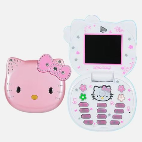 COMING SOON!! Our newest edition, the new Sanrio Hello Kitty flip phones, available in two fun colors: pink and white. These phones blend nostalgic charm with modern features, making them a perfect accessory for any Hello Kitty fan. Get yours today and stay connected in style!🪷💖😸 #sanrio #hellokitty #hellokitty #hellyeah #insta #reel #earthfocus Hello Kitty Flip Phone, Flip Mobile Phones, Phone Gift, Birthday Fashion, Kawaii Toys, Flip Phone, Flip Phones, Hello Kitty Wallpaper, Cartoon Kids