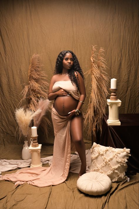 Black girl maternity photoshoot bohemian Moroccan Maternity Shoot, Boho Theme Maternity Shoot, African Maternity Photoshoot, Safari Theme Maternity Shoot, Baby Girl Maternity Shoot Black Women, Egyptian Maternity Photoshoot, Pregnancy Photos Black Women, Maternity Photoshoot Black Women, Maternity Black Women