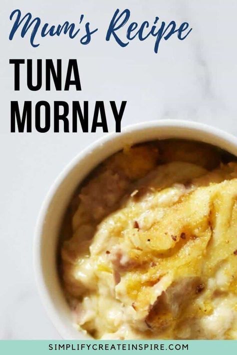 Tuna Mornay Pasta Bake, Tuna Mornay Recipe, Mornay Sauce Recipe, Tuna Mornay, Family Meal Plan, Tuna Casserole, Winter Comfort Food, Rice Pasta, Tuna Recipes